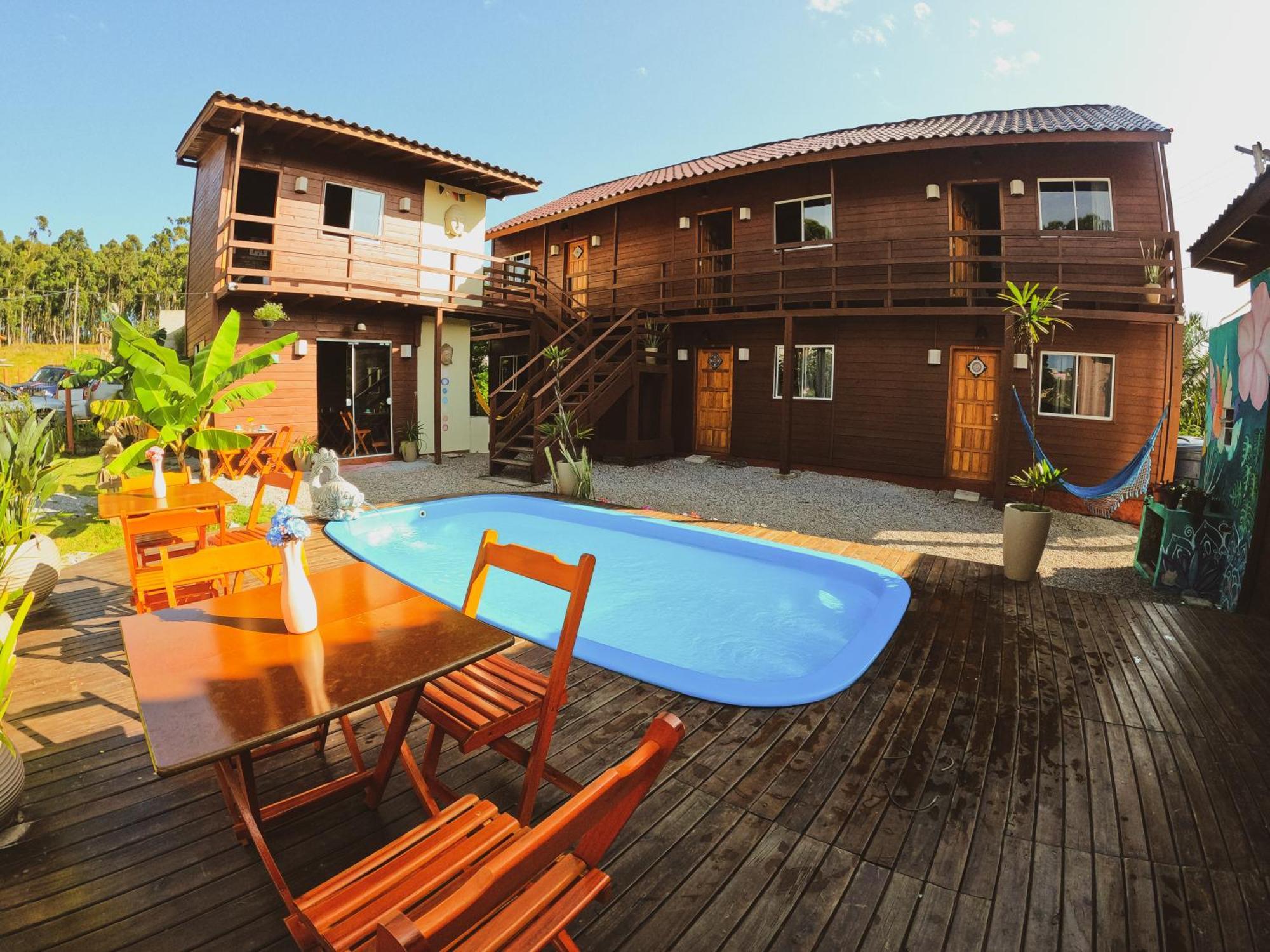 Pousada Lua Nova Praia Do Rosa Ngoại thất bức ảnh