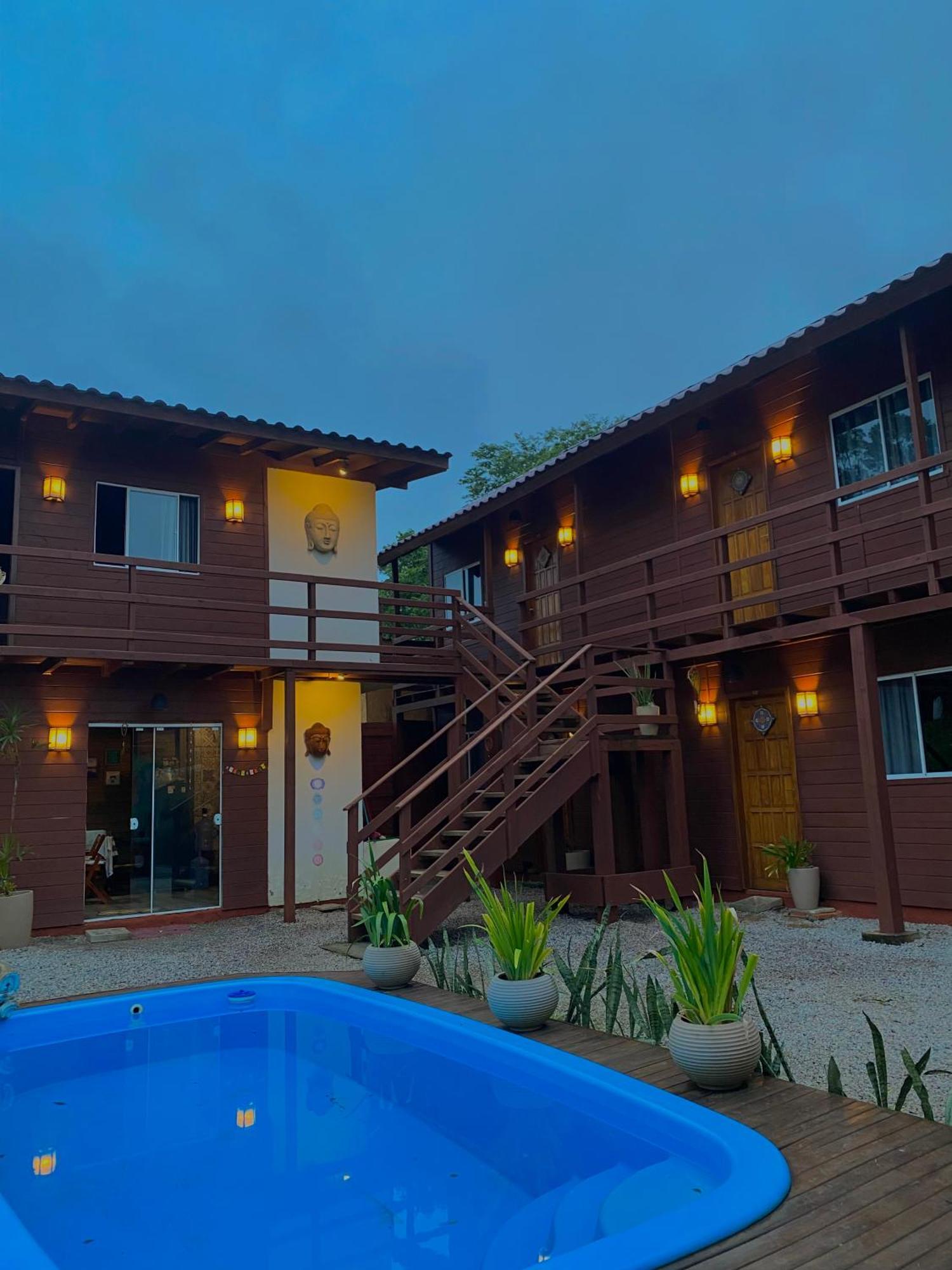 Pousada Lua Nova Praia Do Rosa Ngoại thất bức ảnh
